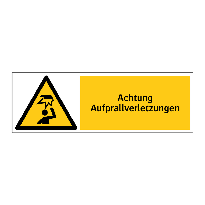 Achtung Aufprallverletzungen