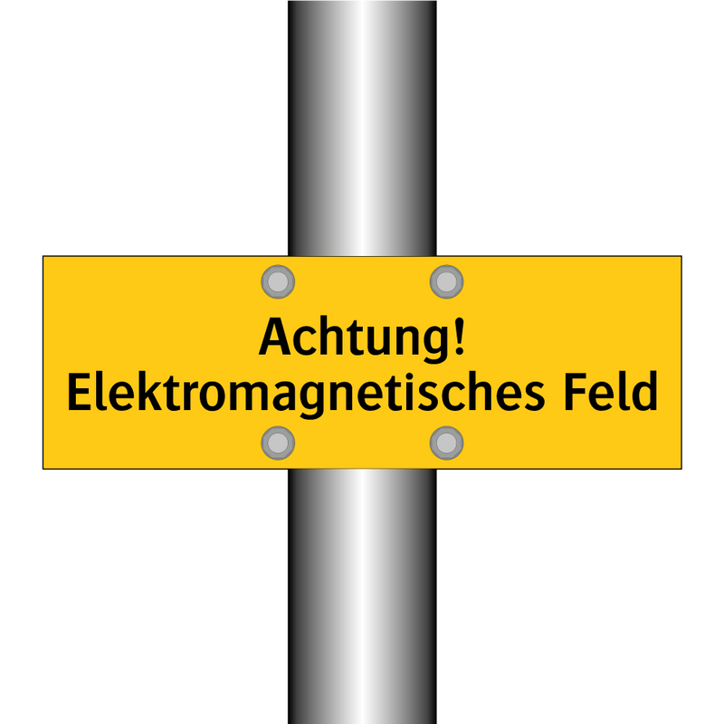 Achtung! Elektromagnetisches Feld