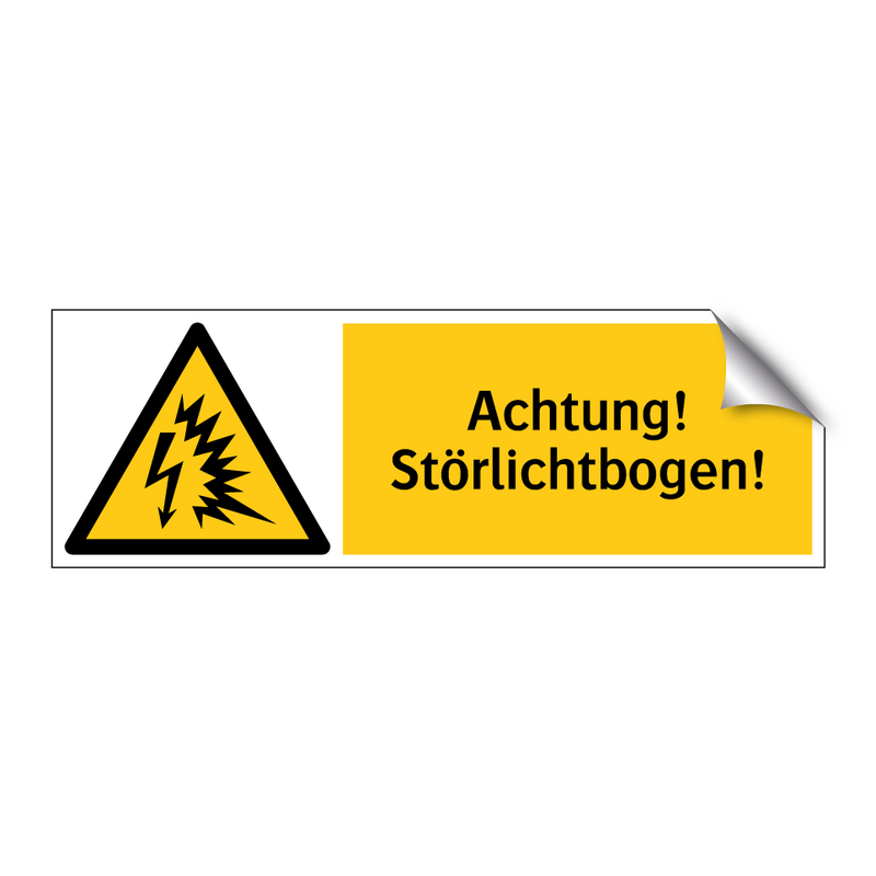 Achtung! Störlichtbogen!