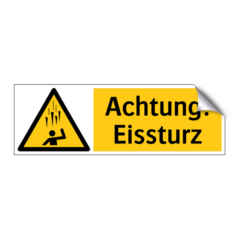 Achtung! Eissturz