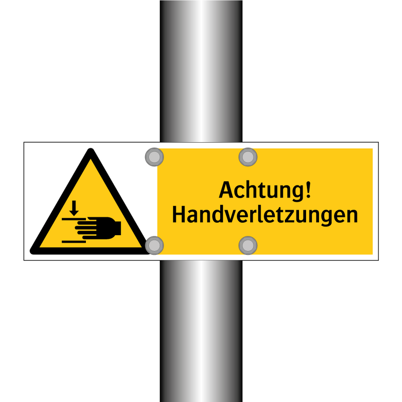 Achtung! Handverletzungen