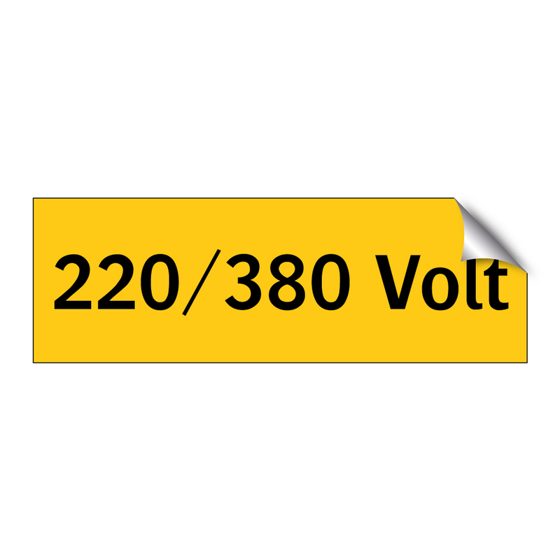 220/380 Volt