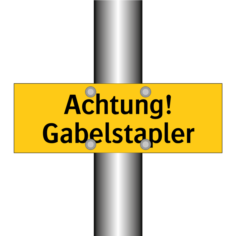 Achtung! Gabelstapler