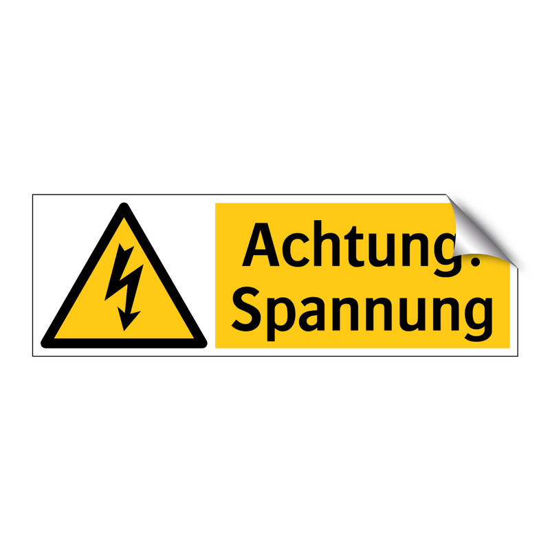 Achtung! Spannung