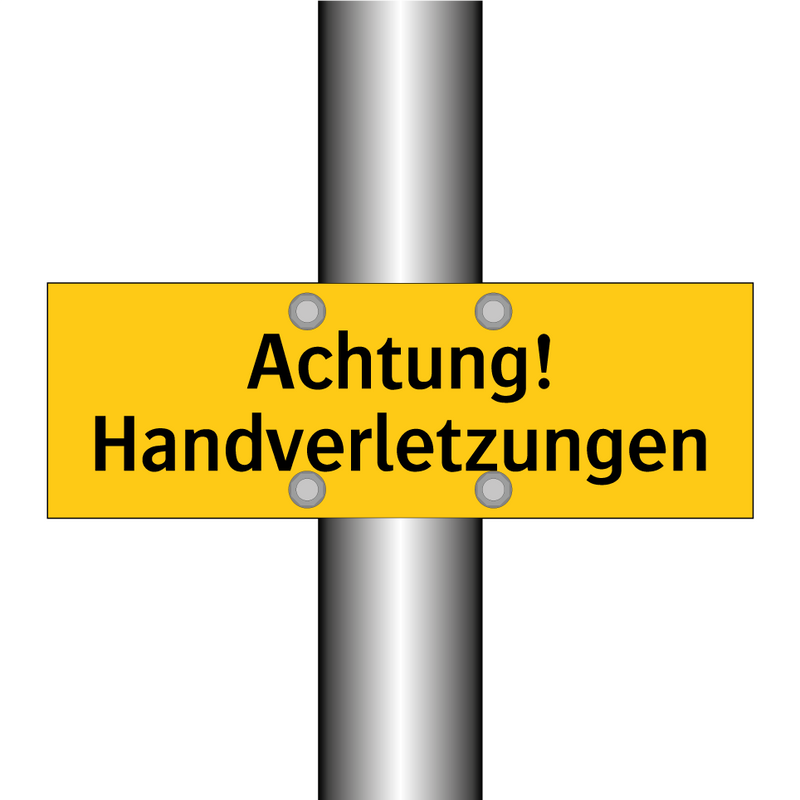 Achtung! Handverletzungen