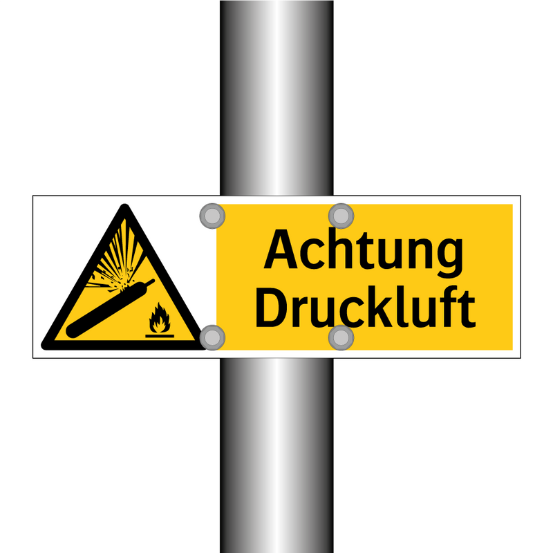 Achtung Druckluft