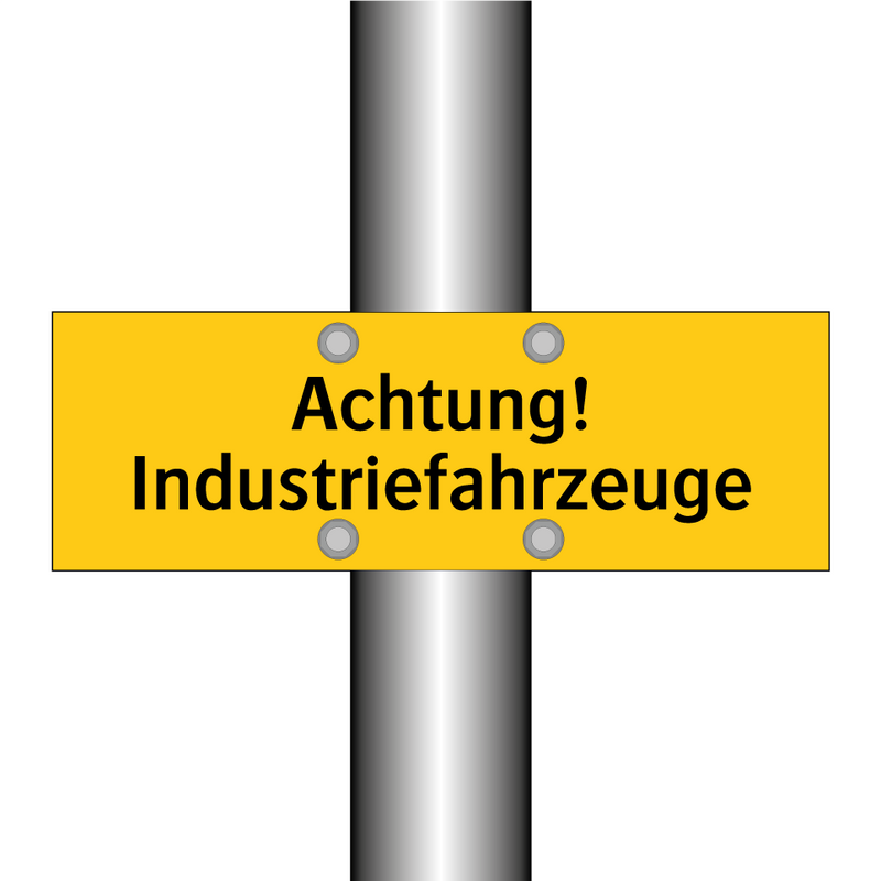 Achtung! Industriefahrzeuge