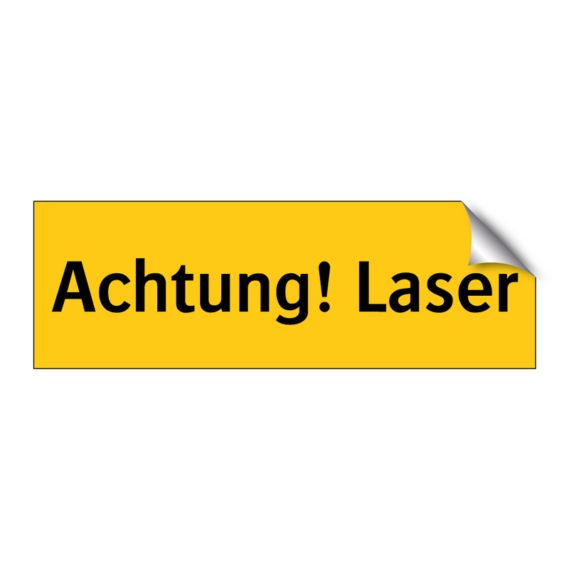 Achtung! Laser