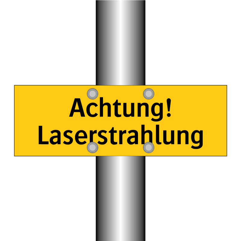 Achtung! Laserstrahlung