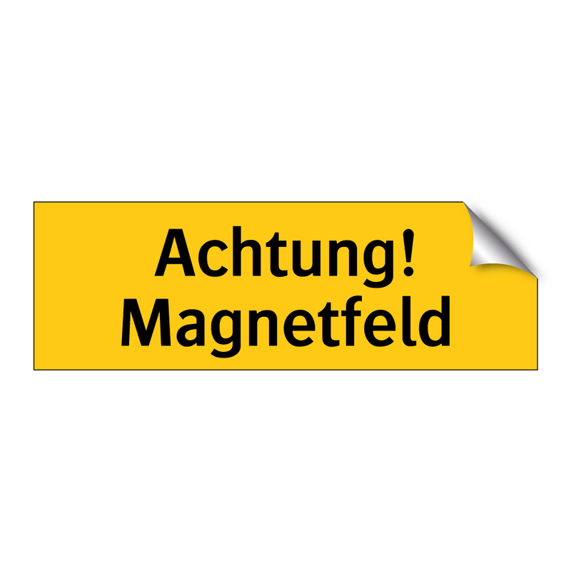 Achtung! Magnetfeld