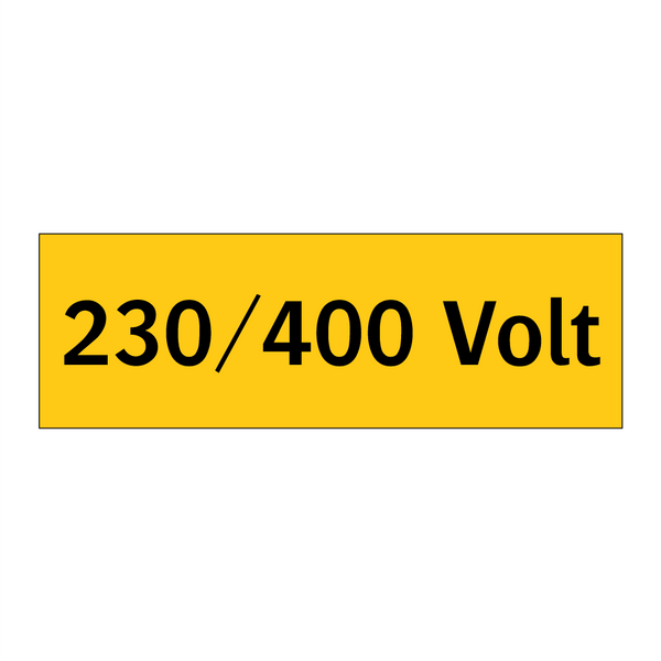 230/400 Volt