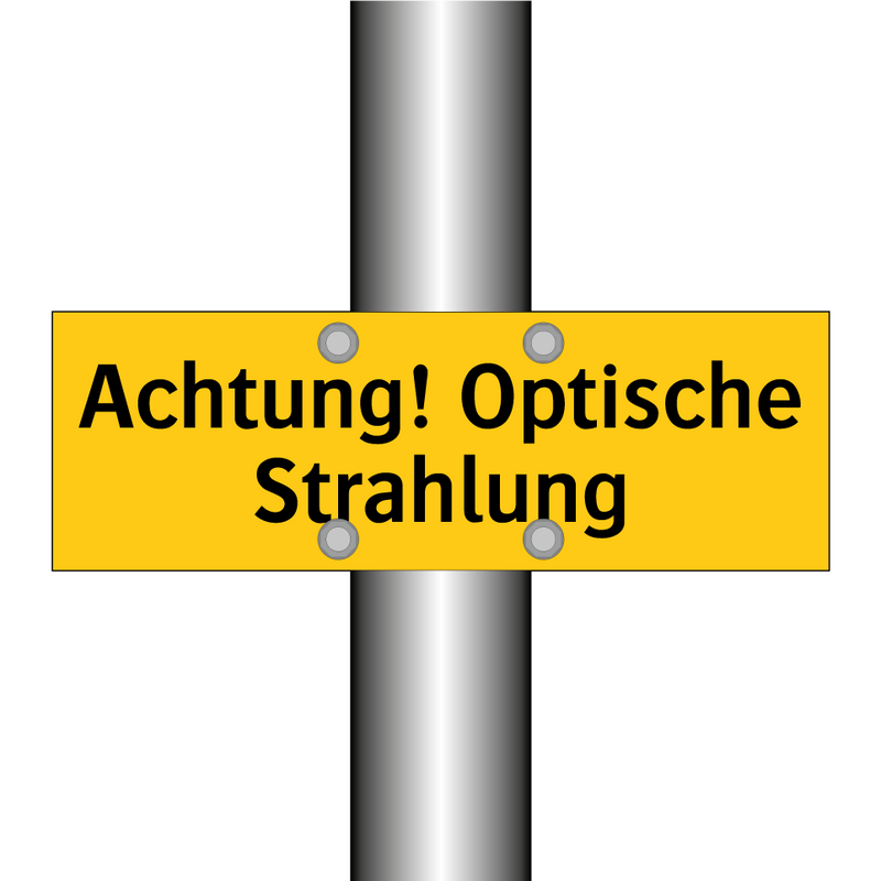 Achtung! Optische Strahlung