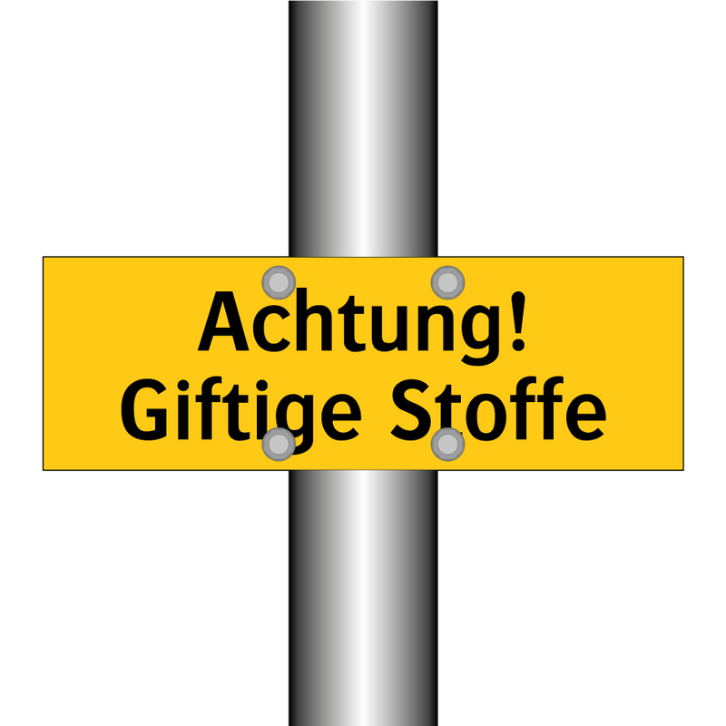 Achtung! Giftige Stoffe