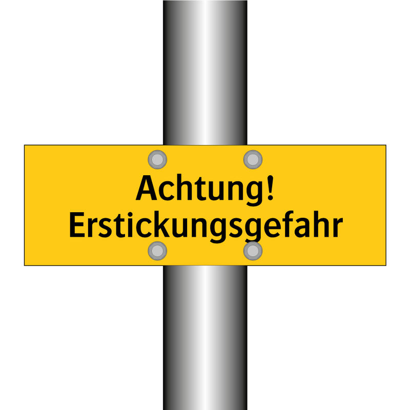 Achtung! Erstickungsgefahr