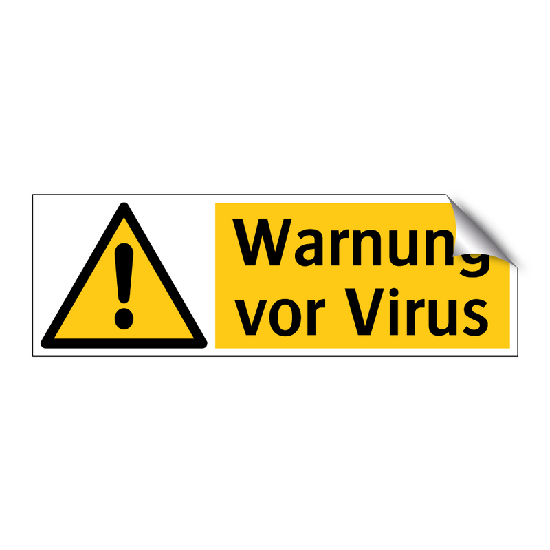 Warnung vor Virus