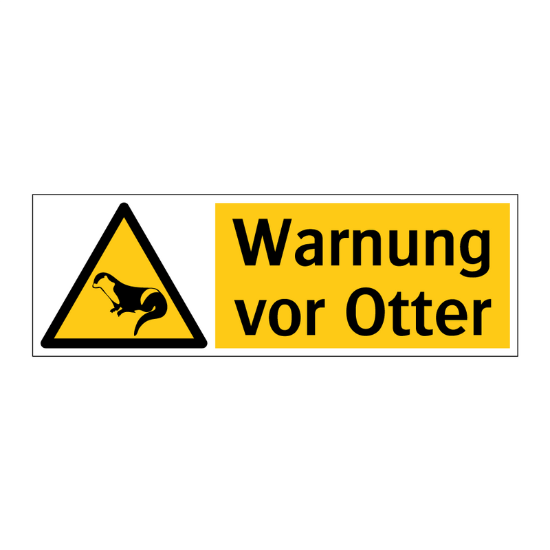 Warnung vor Otter