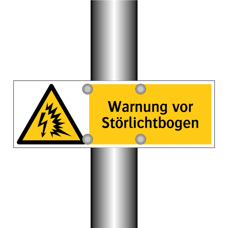 Warnung vor Störlichtbogen