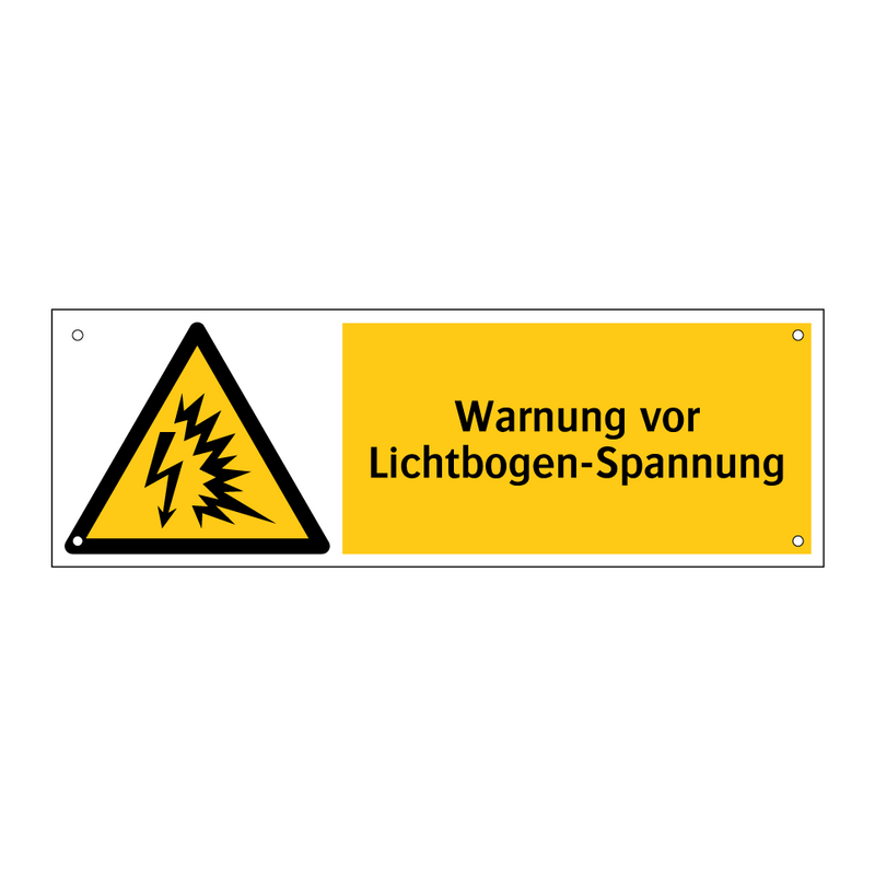 Warnung vor Lichtbogen-Spannung