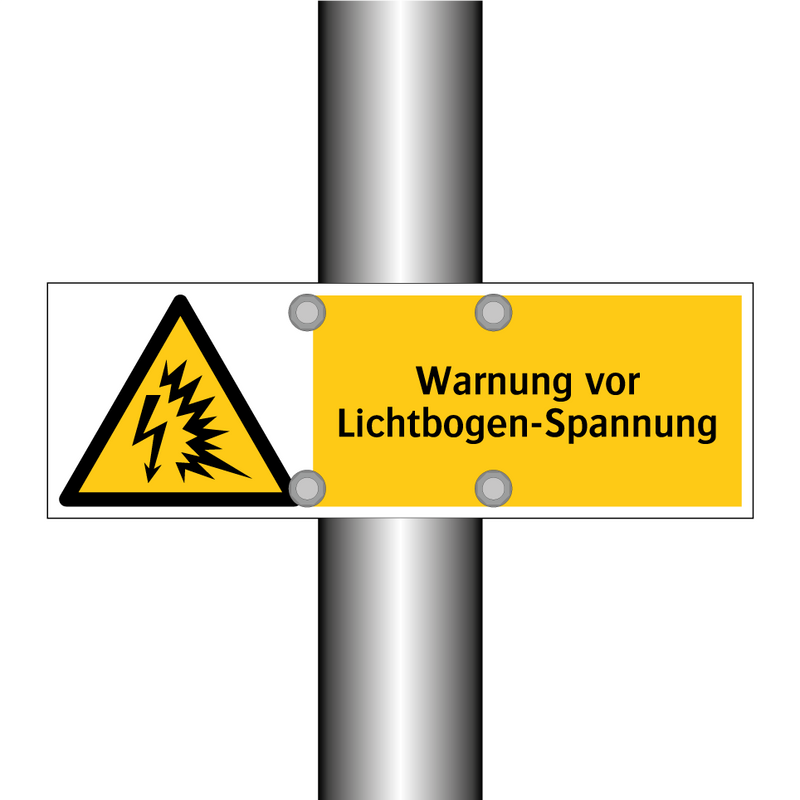 Warnung vor Lichtbogen-Spannung