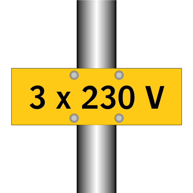 3 x 230 V