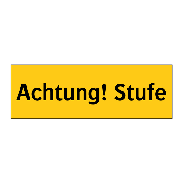 Achtung! Stufe