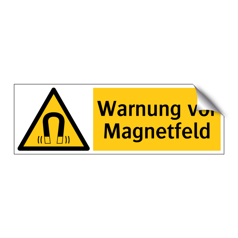 Warnung vor Magnetfeld