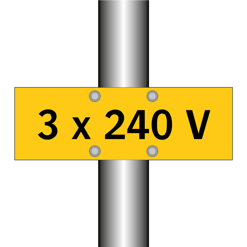 3 x 240 V