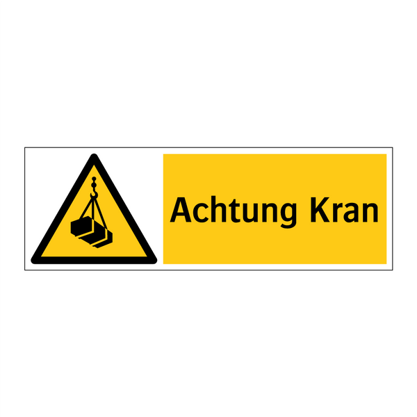 Achtung Kran