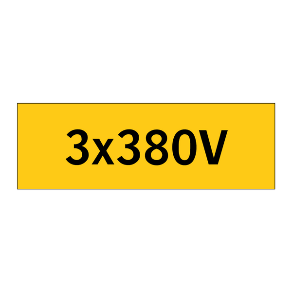 3x380V